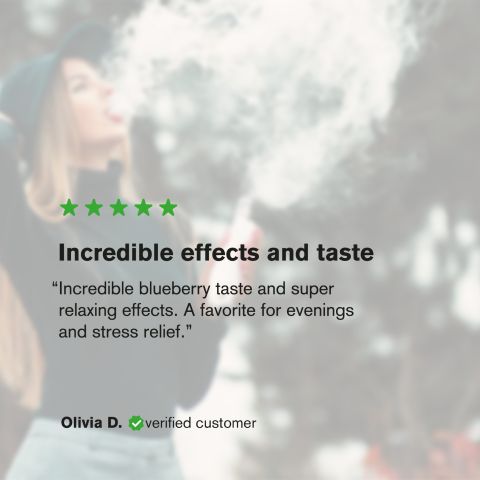 2000mg D10, D8 Vape Pen - Beyond Blueberry - Indica - 2ml - Hyper - Thumbnail 6