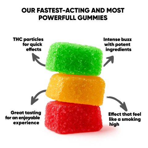 25mg D8 & CBD Isolate Gummies - Fruity Mix - Chill Plus - Thumbnail 10