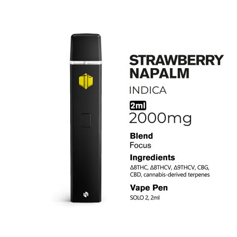 Focus Blend - 2000mg Vape Pen - Indica - 2ml - Blends by Fresh - Thumbnail 3