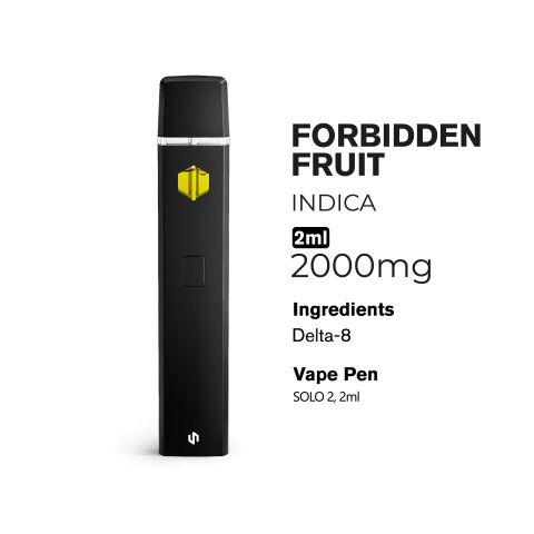 2000mg D8 Vape Pen - Forbidden Fruit - Indica - 2ml - Chill Plus - Thumbnail 3