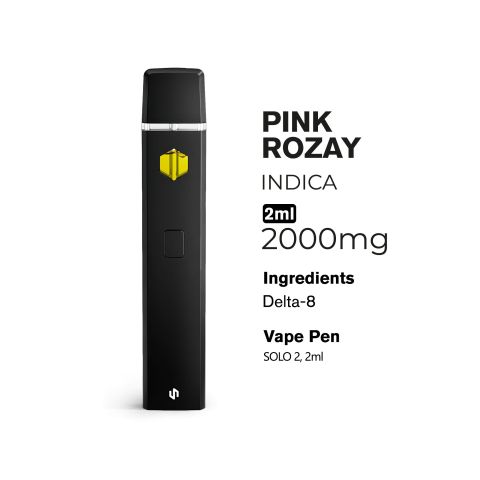 2000mg D8 Vape Pen - Pink Rozay - Indica - 2ml - Chill Plus - Thumbnail 3