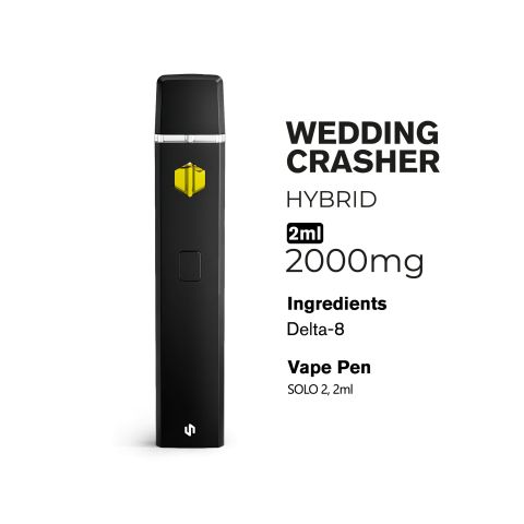 2000mg D8 Vape Pen - Wedding Crasher - Hybrid - 2ml - Chill Plus - Thumbnail 3