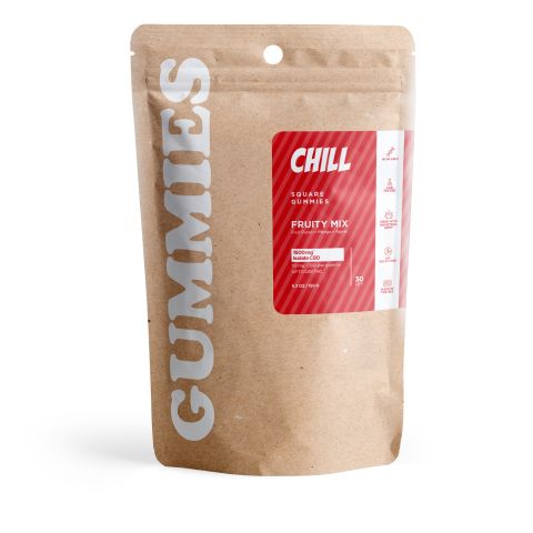 50mg CBD & CBD Isolate Gummies - Fruity Mix - Chill - Thumbnail 3