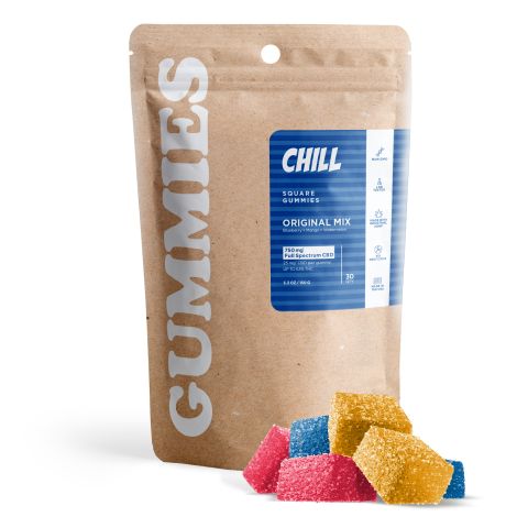 25mg Full Spectrum CBD Gummies – Original Mix – Chill - Thumbnail 2
