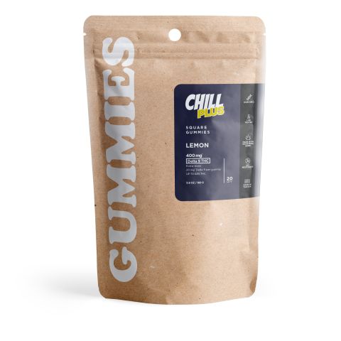 20mg Delta 9 Gummies - Lemon - Chill Plus - Thumbnail 3