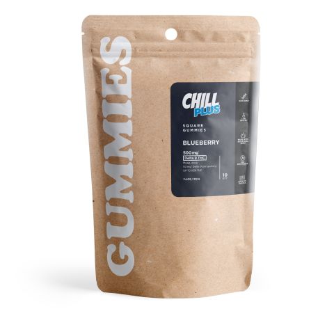 50mg Delta 9 Gummies - Blueberry - Chill Plus - Thumbnail 3