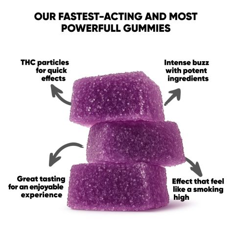 15mg Delta 9 Gummies - Grape - Chill Plus - Thumbnail 10