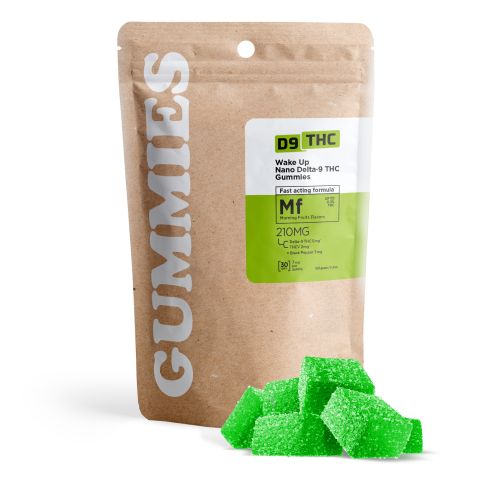 7mg Wake Up Nano Gummies - D9 & THCV Nano - Morning Fruits - D9 THC - Thumbnail 2