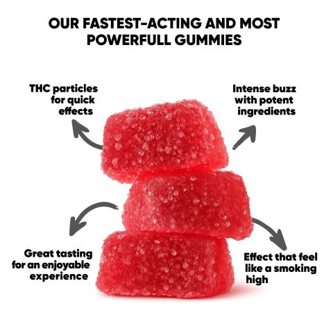 5mg THCP Gummies - Strawberry - Fresh - Thumbnail 10