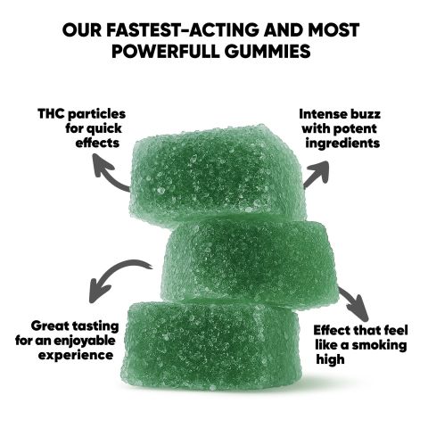 50mg Broad Spectrum CBD & Mushroom Blend Gummies - Chill - Thumbnail 10