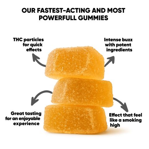 10mg Terpene Gummies - Mango - Terps Gummies - Thumbnail 10