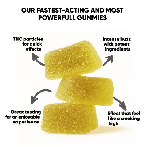 10mg Terpene Gummies - Pineapple - Terps Gummies - Thumbnail 10