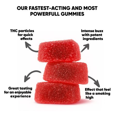 10mg Terpene Gummies - Fruit Punch - Terps Gummies - Thumbnail 10