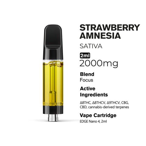 Focus Blend - 2000mg Vape Cart - Sativa - 2ml - Blends by Fresh - Thumbnail 3
