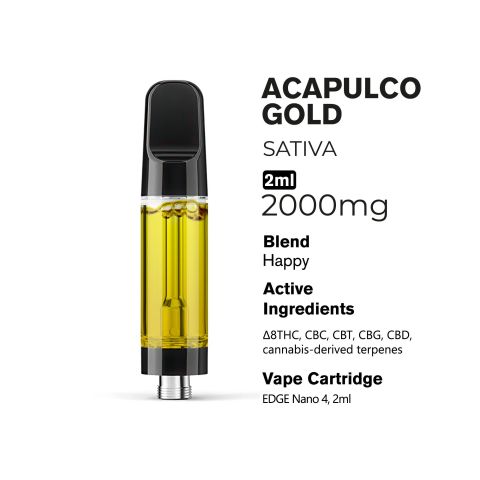 Happy Blend - 2000mg Vape Cart - Sativa - 2ml - Blends by Fresh - Thumbnail 3
