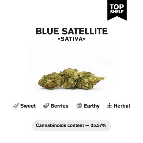 Blue Satellite Flower – Sativa – THCA - Thumbnail 5
