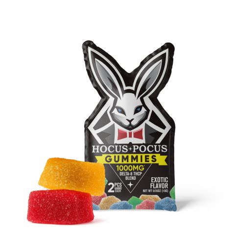 500mg D8, THCP, Cannabinoid Blends Gummies - Exotic Mix - Hocus Pocus - Thumbnail 6