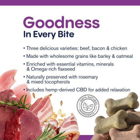 500mg CBD Pet Treats For Dogs - Biscuits - MediPets - Thumbnail 6
