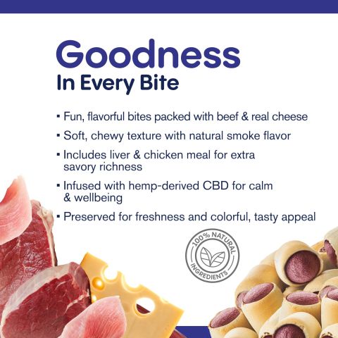 300mg CBD Pet Treats For Dogs - Pigs in a Blanket - MediPets - Thumbnail 6