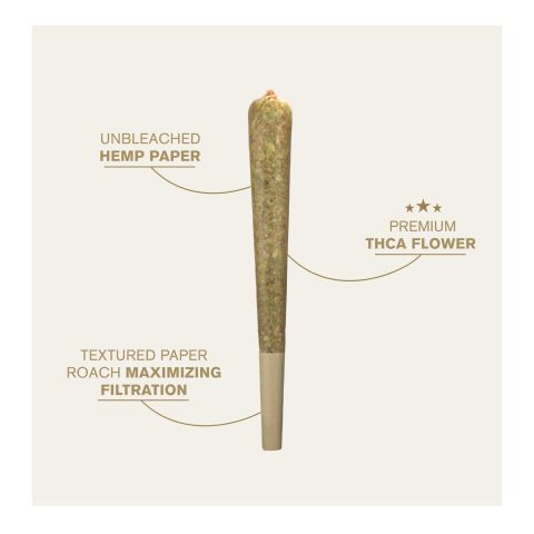 1.5g Animal Mints Strain King Size Pre-Roll - Hybrid - THCA - 1 Joint - Thumbnail 3