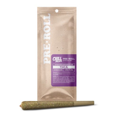 1.5g Green Crack Strain King Size Pre-Roll - Sativa - THCA - 1 Joint - Thumbnail 3