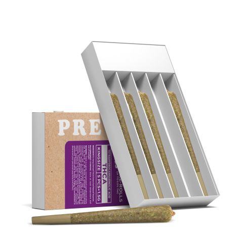 1.5g Gelato #33 Strain King Size Pre-Roll - Hybrid - THCA - 5 Joints - Thumbnail 6