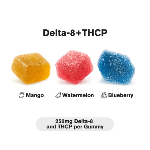 250mg D8 & THCP Gummies - Original Mix - Chill Extreme - Thumbnail 3