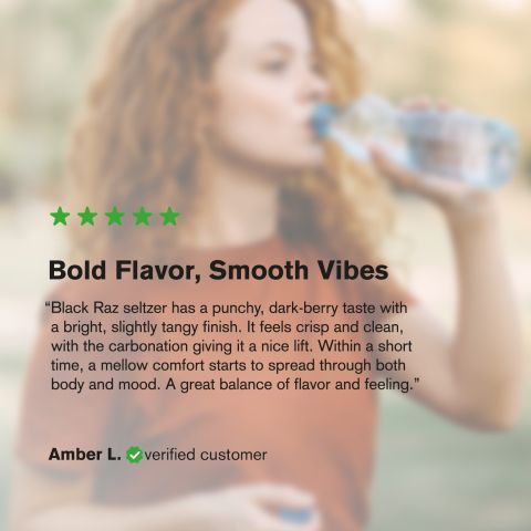 100mg Black Raz THC Seltzer - D9 Nano - Fresh - Thumbnail 6