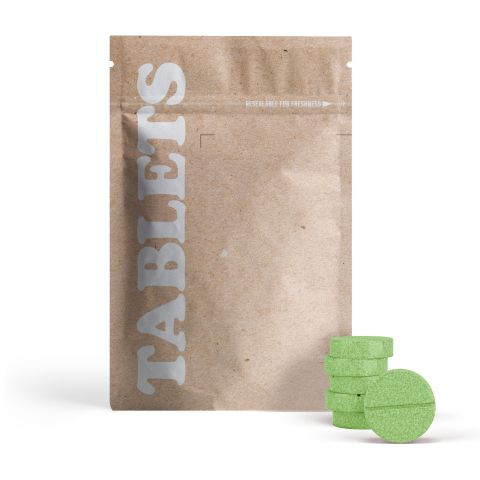 50mg CBD Isolate Nano Tablets - Green Apple - Thumbnail 2