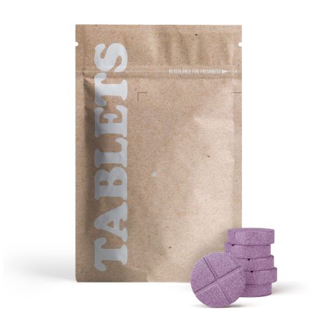 50mg Broad Spectrum CBD Nano Tablets - Grape - Chill Plus - Thumbnail 2