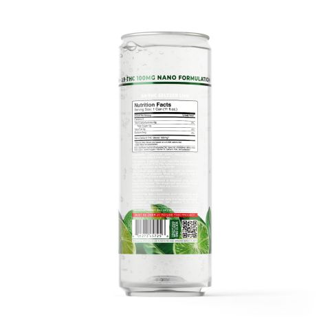 100mg Lime THC Seltzer - D9 Nano - Fresh - Thumbnail 7