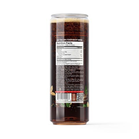 100mg Root Beer THC Seltzer - D9 Nano - Fresh - Thumbnail 7