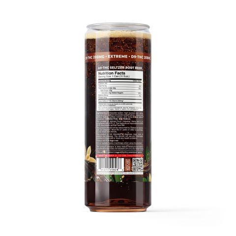 200mg Root Beer THC Seltzer - D9 Nano - Fresh - Thumbnail 7