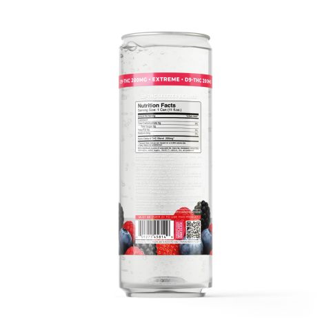 200mg Berries THC Seltzer - D9 Nano - Fresh - Thumbnail 7