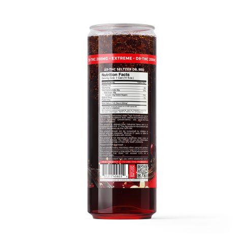 200mg Dr.Red THC Seltzer - Delta 9 Nano - Fresh - Thumbnail 7