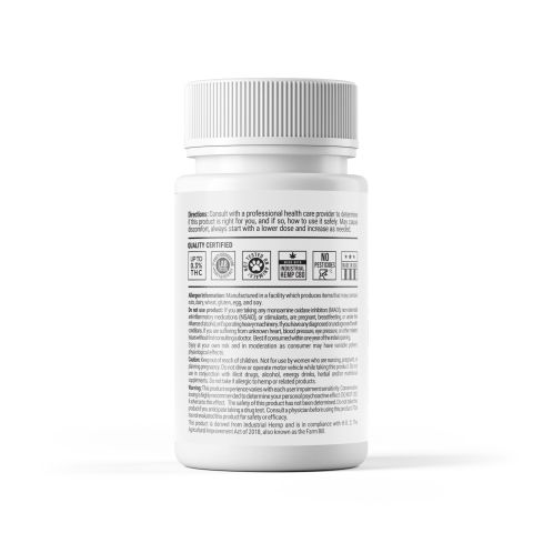 20mg D8 & CBD Isolate Tablets - Mixed Berry - Chill Plus - 60ct - Thumbnail 9