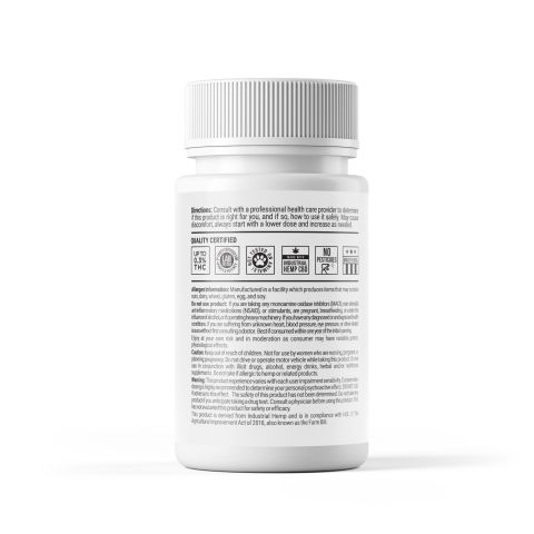 35mg D8 & CBD Isolate Tablets - Mixed Berry - Chill Extreme - 60ct - Thumbnail 9