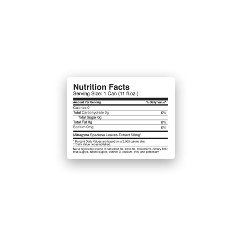 50mg Kratom Nano Iced Tea - Unsweetened - Fresh - Thumbnail 8