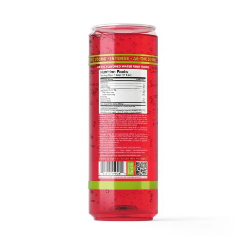 300mg Fruit Punch THC Water - D8 Nano - Fresh - Thumbnail 7