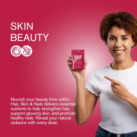500mg Hair Skin & Nails Tablets - Pomegranate Berry - Mood Tablets - Thumbnail 6