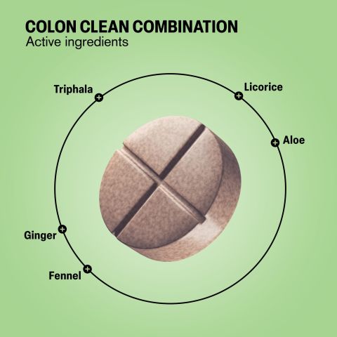 500mg Colon Clean Combination Tablets - Peppermint Vanilla - Mood Tablets - Thumbnail 5