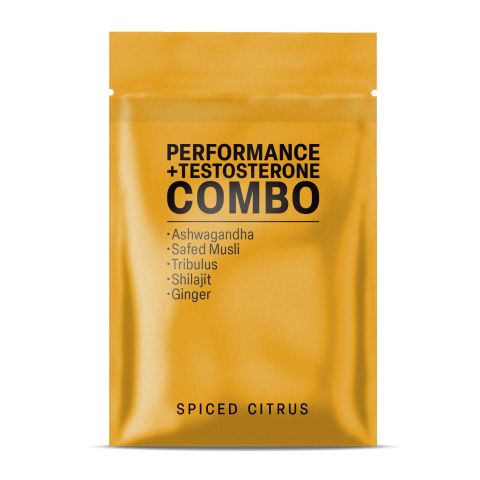 500mg Performance+Testosterone Combo Tablets - Spiced Citrus - Mood Tablets - Thumbnail 3