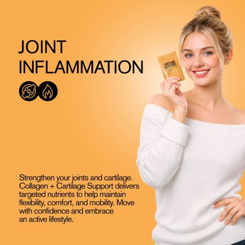 500mg Collagen + Cartilage Support Tablets - Orange Peach - Mood Tablets - Thumbnail 6