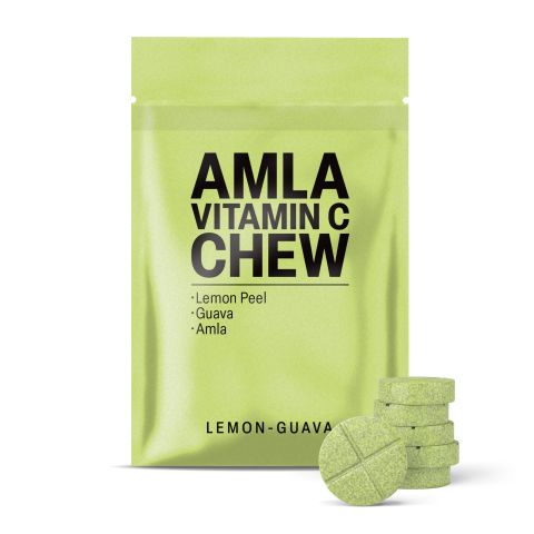 500mg Amla Vitamin C Tablets - Lemon-Guava - Mood Tablets - Thumbnail 2
