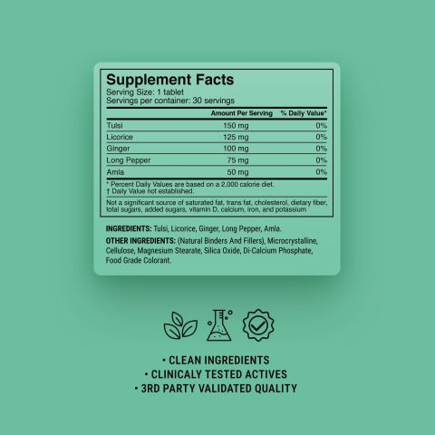 500mg Bronchial Wellness Tablets - Eucalyptus Mint - Mood Tablets - Thumbnail 9