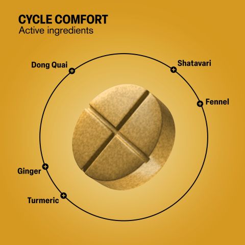 500mg Cycle Comfort Tablets - Warm Apple Spice - Mood Tablets - Thumbnail 5