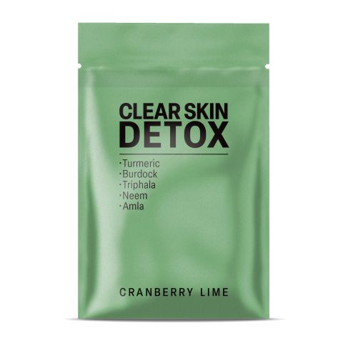 500mg Clear Skin Detox Tablets - Cranberry Lime - Mood Tablets - Thumbnail 3
