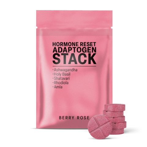 500mg Hormone Reset Stack Tablets - Berry Rose - Mood Tablets - Thumbnail 2