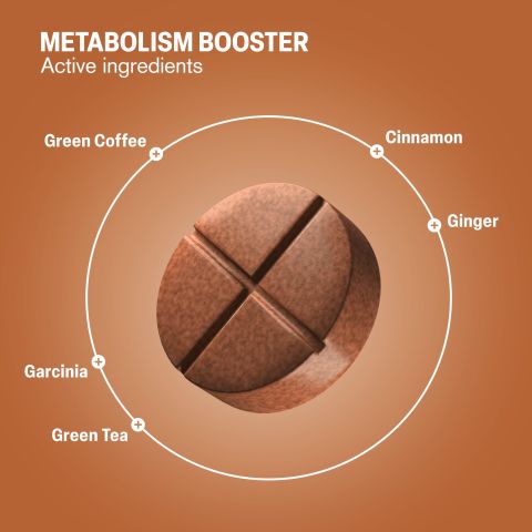 500mg Metabolism Booster Tablets - Lemon Spice - Mood Tablets - Thumbnail 5