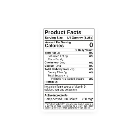 1,000mg CBD Isolate Gummies - Fruit - Chill Plus - Thumbnail 10